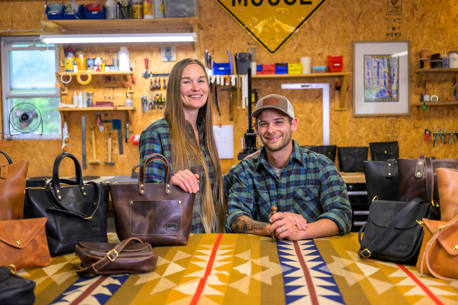 Amanda Munson and Asa Keeley