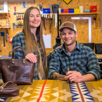 Amanda Munson and Asa Keeley