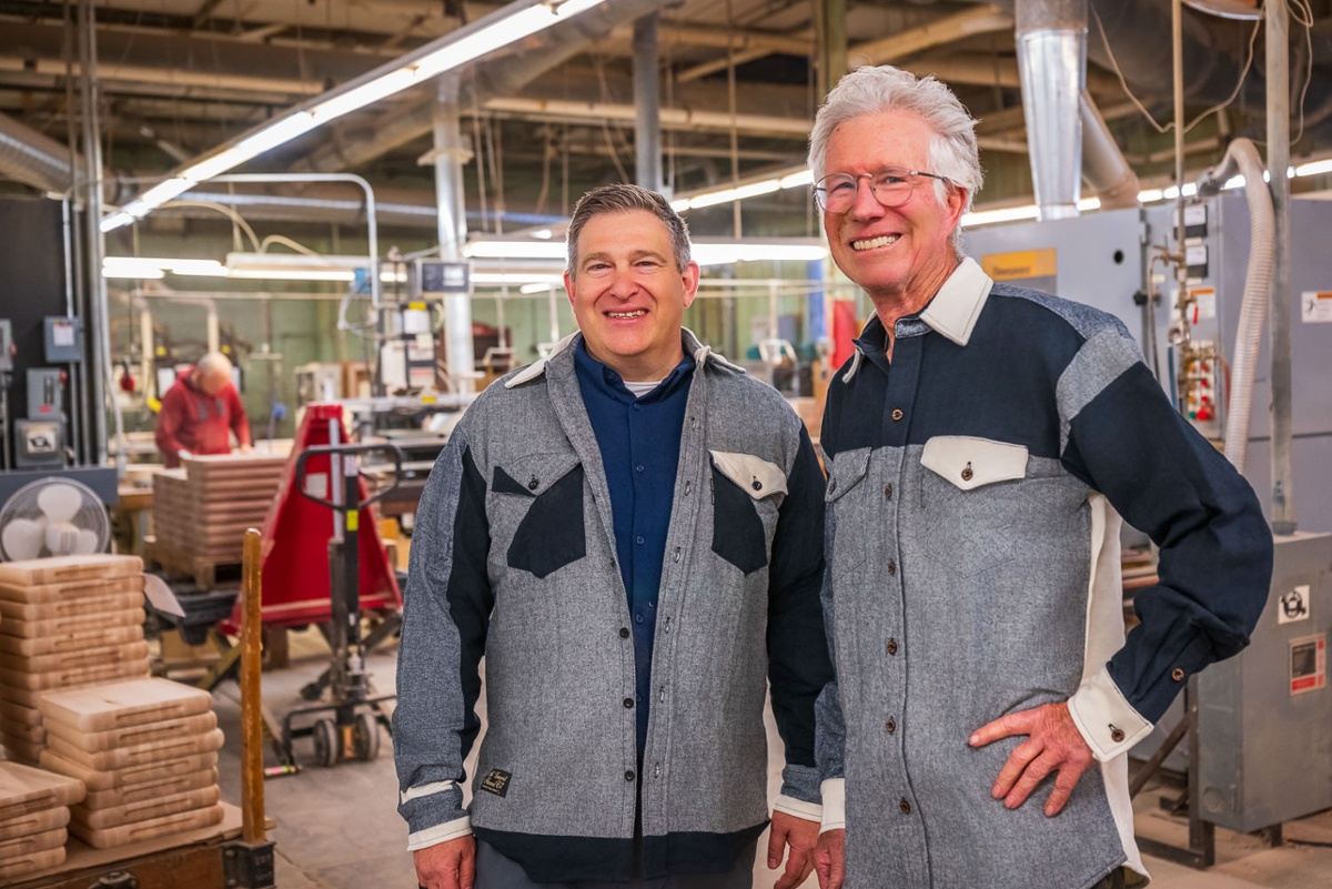 CEO Adam Sigel and Malcolm Cooper.